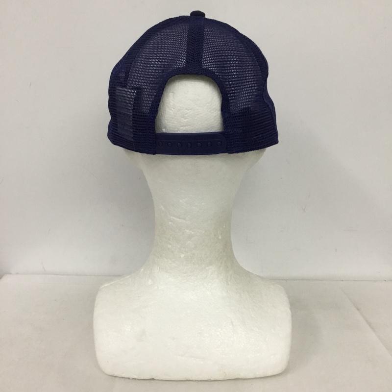 ニューエラ NEW ERA 帽子 キャップ Los Angeles メッシュキャップ ロゴ、文字 青 / ブルー /  メンズ USED 古着 中古 10147562