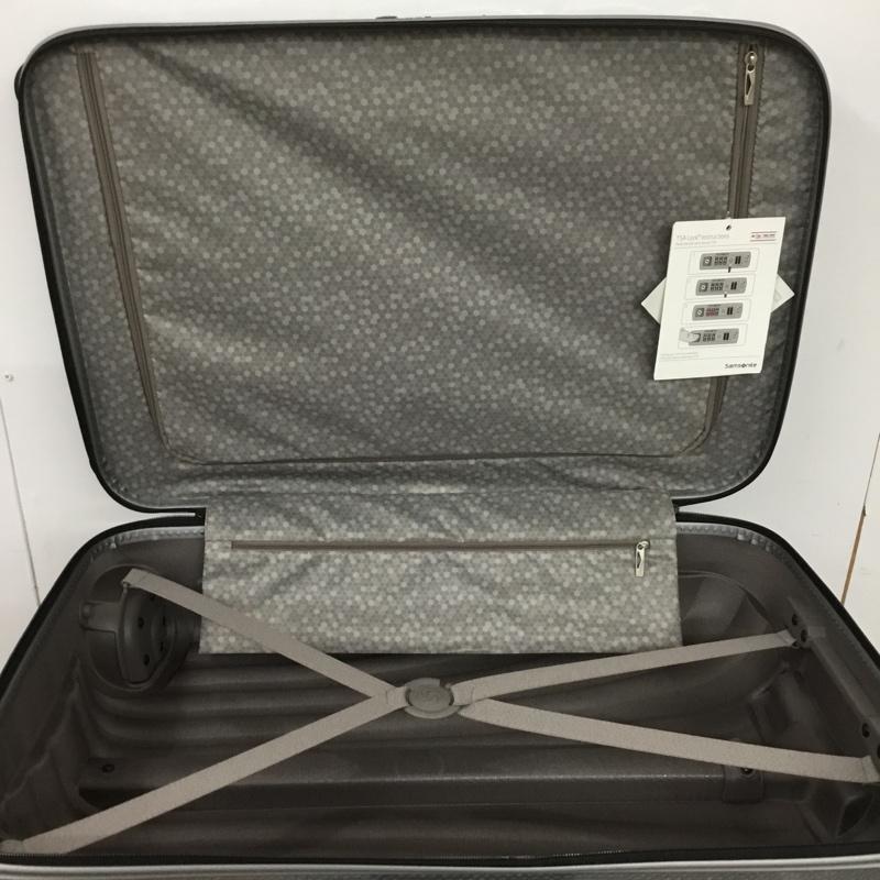 サムソナイト Samsonite スーツケース、トランク スーツケース、トランク V22 25306 コスモライト TSAロック ロゴ、文字 銀 / シルバー /  メンズ USED 古着 中古 10147580