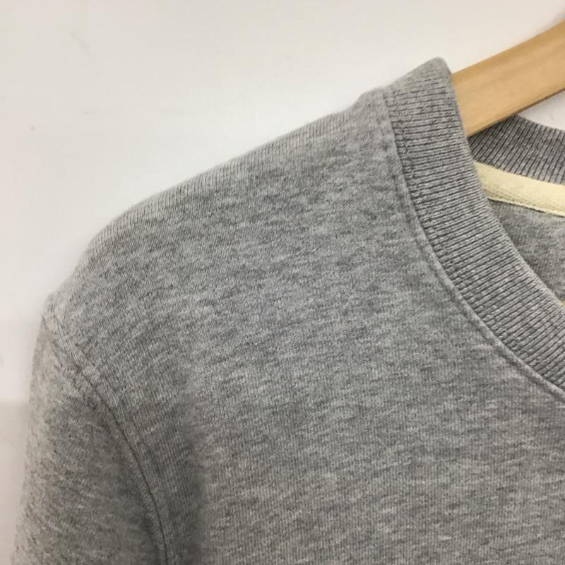 サタデーズサーフニューヨークシティー SATURDAYS SURF NYC トレーナー 長袖 長袖トレーナー スウェット クルーネック プルオーバー S ロゴ、文字 灰 / グレー /  メンズ USED 古着 中古 10147585