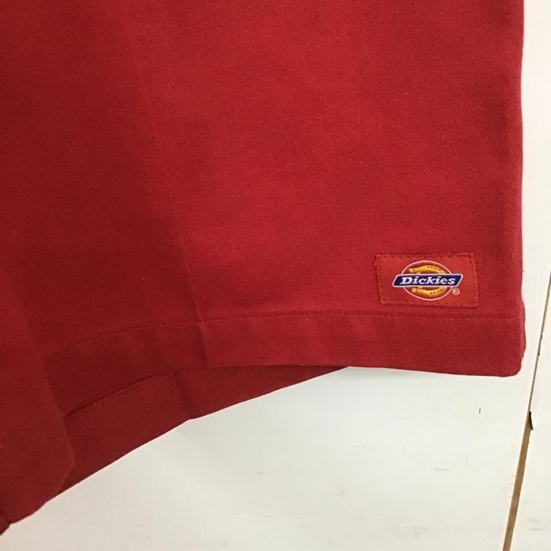 ディッキーズ Dickies パンツ ショートパンツ ハーフパンツ ショートパンツ カジュアルパンツ 無地 赤 / レッド /  メンズ USED 古着 中古 10147601