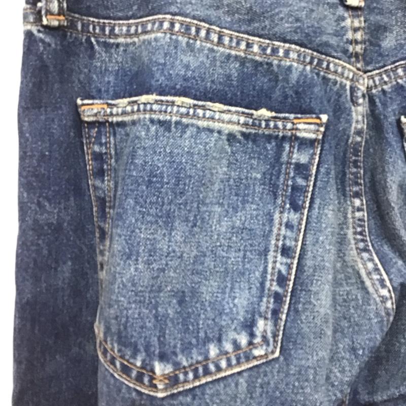 ギャップ GAP パンツ デニム、ジーンズ デニムパンツ ワイドパンツ カジュアルパンツ 30インチ 無地 インディゴ / インディゴ /  メンズ USED 古着 中古 10147607