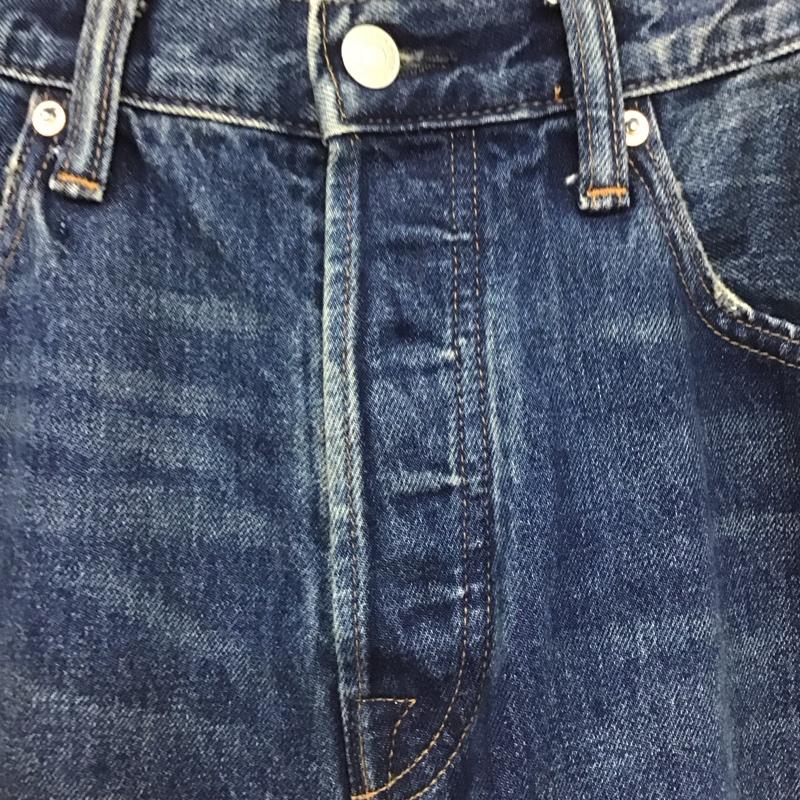 ギャップ GAP パンツ デニム、ジーンズ デニムパンツ ワイドパンツ カジュアルパンツ 30インチ 無地 インディゴ / インディゴ /  メンズ USED 古着 中古 10147607