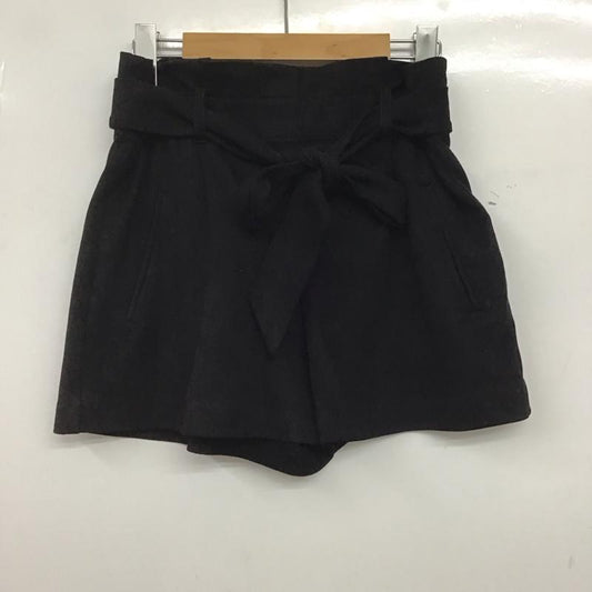 ザラティーアールエフ ZARA TRF パンツ ショートパンツ ショートパンツ ハーフパンツ カジュアルパンツ S 無地 黒 / ブラック /  レディース USED 古着 中古 10147655