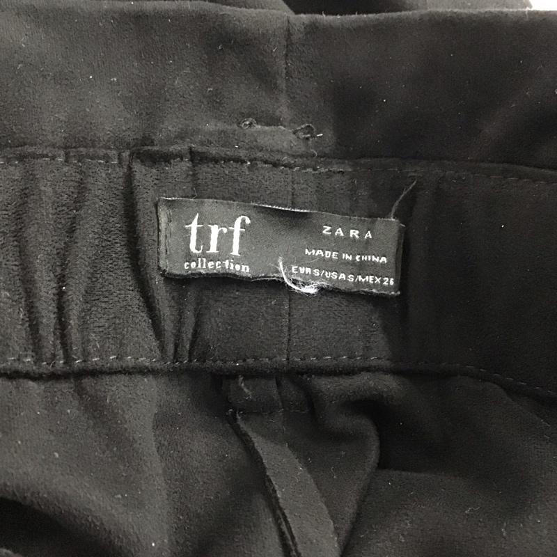 ザラティーアールエフ ZARA TRF パンツ ショートパンツ ショートパンツ ハーフパンツ カジュアルパンツ S 無地 黒 / ブラック /  レディース USED 古着 中古 10147655