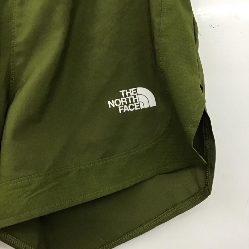 ザノースフェイス THE NORTH FACE パンツ ショートパンツ ショートパンツ ハーフパンツ カジュアルパンツ スポーツウェア XS ロゴ、文字 カーキ / カーキ /  レディース USED 古着 中古 10147660