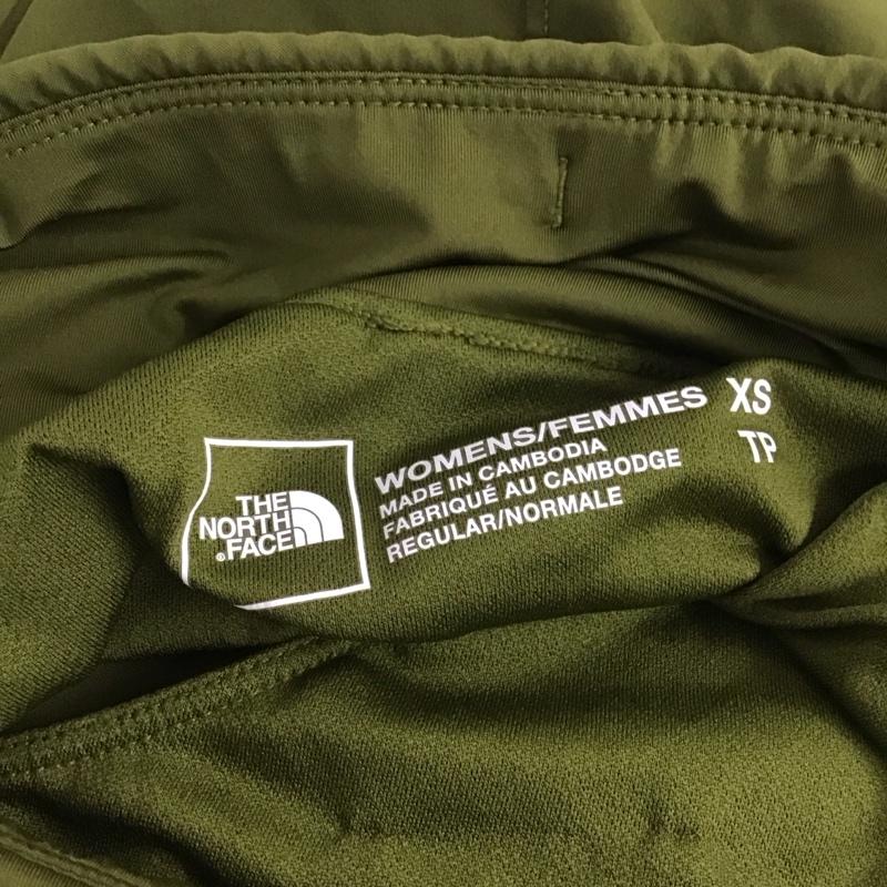 ザノースフェイス THE NORTH FACE パンツ ショートパンツ ショートパンツ ハーフパンツ カジュアルパンツ スポーツウェア XS ロゴ、文字 カーキ / カーキ /  レディース USED 古着 中古 10147660