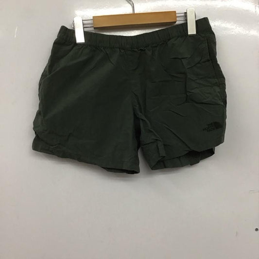 ザノースフェイス THE NORTH FACE パンツ ショートパンツ ハーフパンツ ショートパンツ スポーツウェア M ロゴ、文字 カーキ / カーキ /  レディース USED 古着 中古 10147662