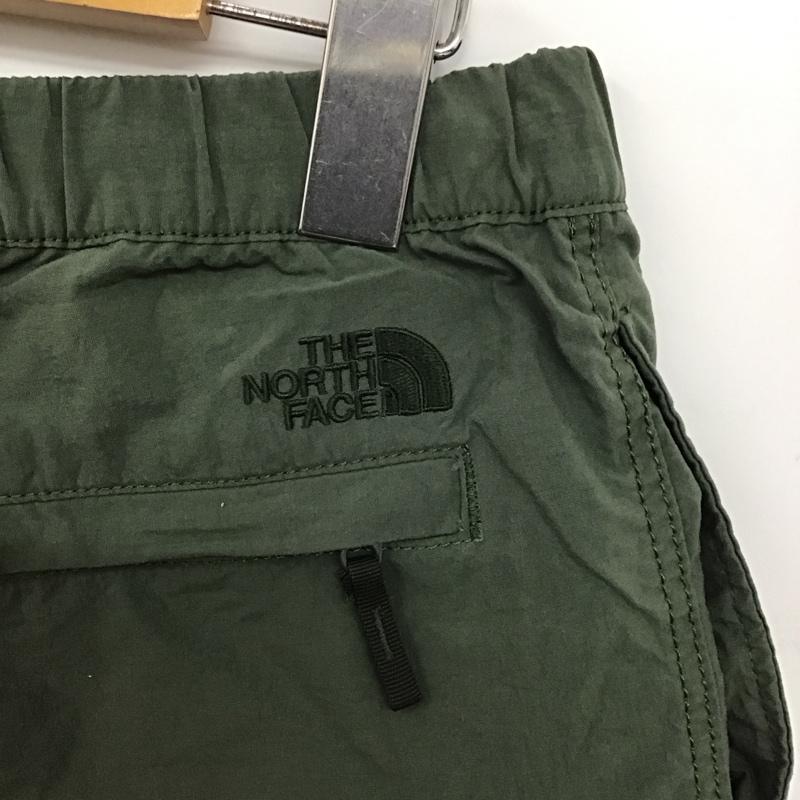 ザノースフェイス THE NORTH FACE パンツ ショートパンツ ハーフパンツ ショートパンツ スポーツウェア M ロゴ、文字 カーキ / カーキ /  レディース USED 古着 中古 10147662