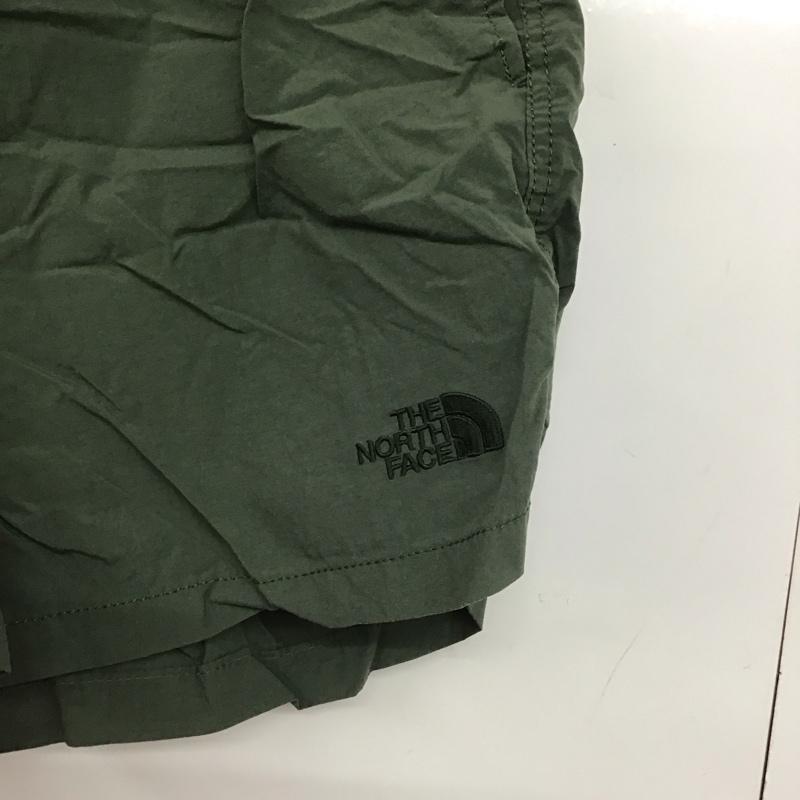 ザノースフェイス THE NORTH FACE パンツ ショートパンツ ハーフパンツ ショートパンツ スポーツウェア M ロゴ、文字 カーキ / カーキ /  レディース USED 古着 中古 10147662