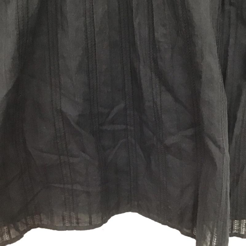 ユナイテッドアローズグリーンレーベルリラクシング UNITED ARROWS green label relaxing カットソー 半袖 半袖カットソー シャツ プルオーバー 総柄 黒 / ブラック /  レディース USED 古着 中古 10147668
