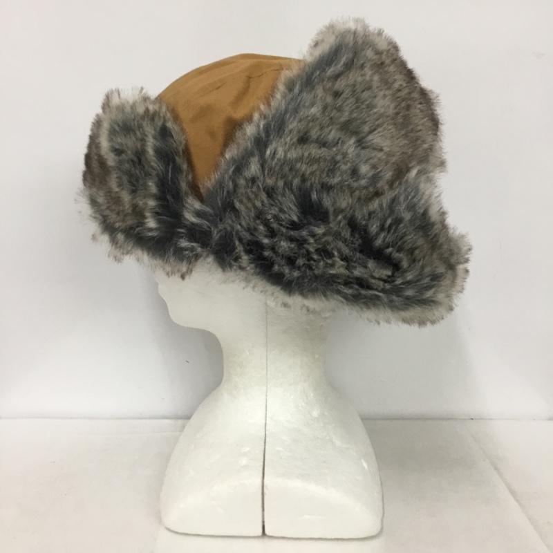 ニューエラ NEW ERA 帽子 キャップ フラップキャップ ファー 無地 ベージュ / ベージュ /  メンズ USED 古着 中古 10147723