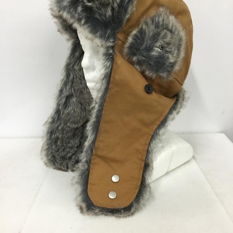 ニューエラ NEW ERA 帽子 キャップ フラップキャップ ファー 無地 ベージュ / ベージュ /  メンズ USED 古着 中古 10147723