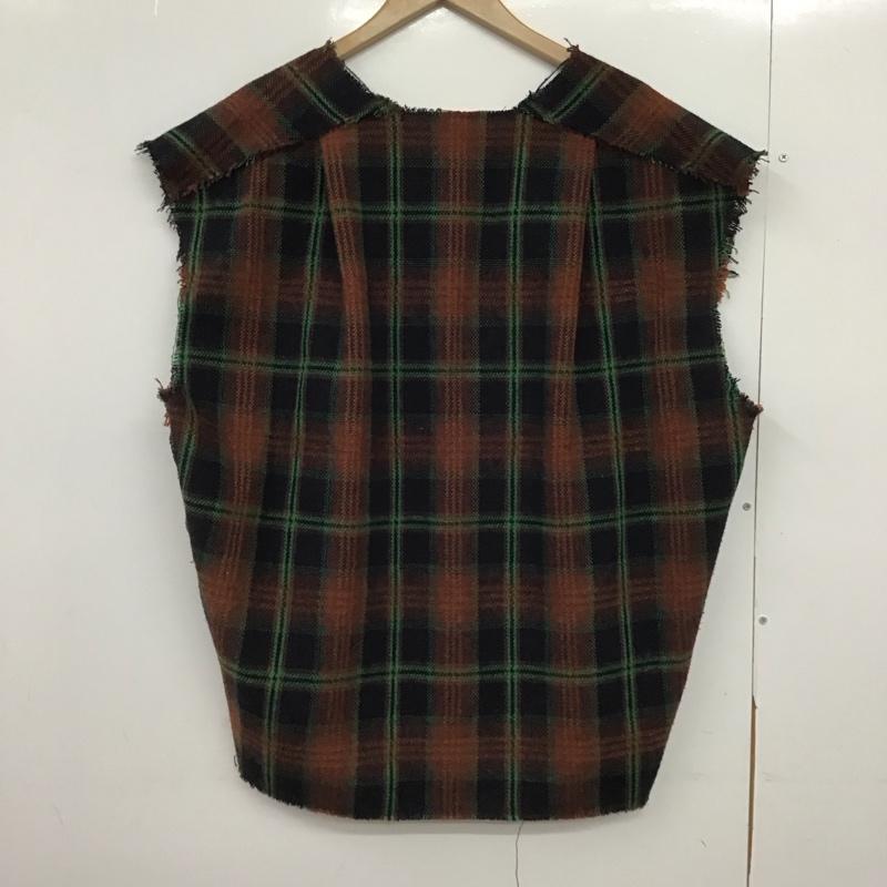 ムルーア MURUA ベスト ベスト 012310301701-01 ツイードベスト 1 チェック マルチカラー / マルチカラー /  レディース USED 古着 中古 10147769