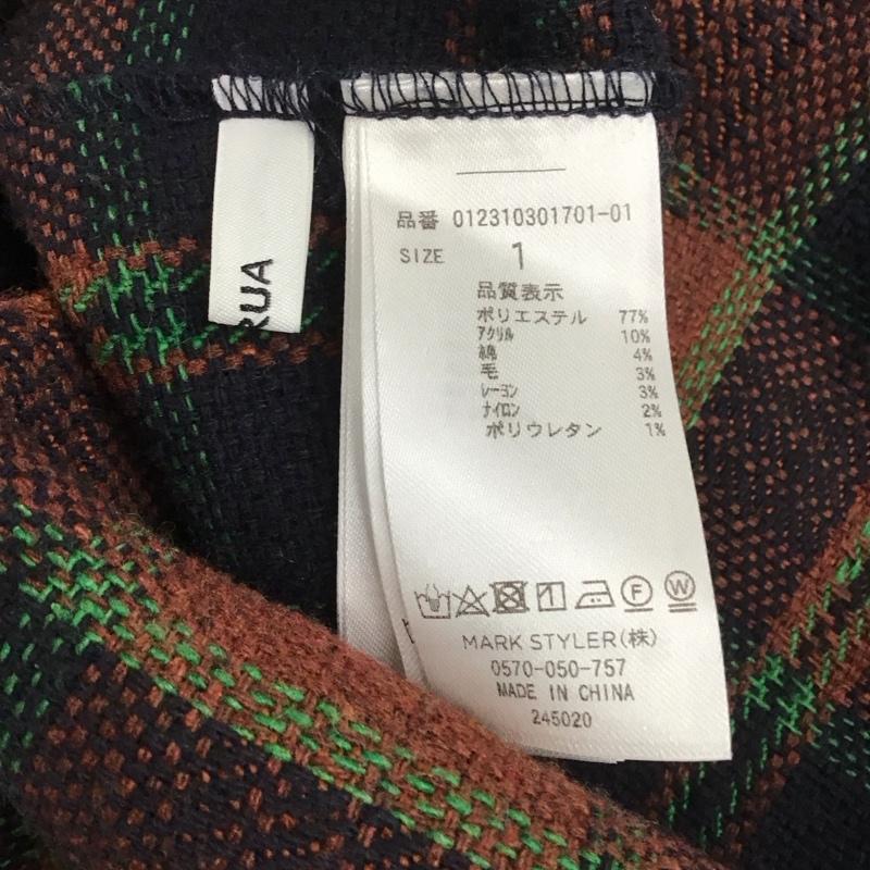 ムルーア MURUA ベスト ベスト 012310301701-01 ツイードベスト 1 チェック マルチカラー / マルチカラー /  レディース USED 古着 中古 10147769