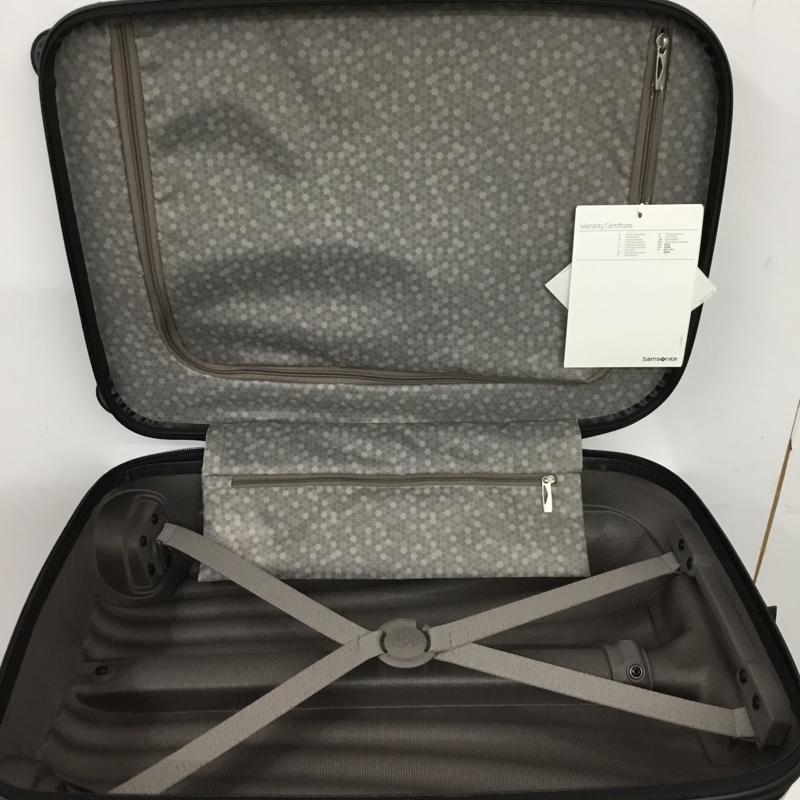 サムソナイト Samsonite スーツケース、トランク スーツケース、トランク V22 09302 TSAロック コスモライト ロゴ、文字 黒 / ブラック /  メンズ USED 古着 中古 10147776