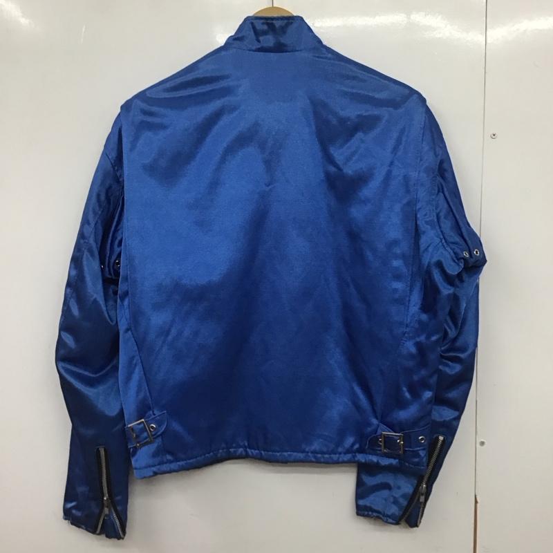 ショット schott ジャケット、上着 ジャケット、ブレザー ジップアップジャケット ナイロンジャケット アウター S 無地 青 / ブルー /  メンズ USED 古着 中古 10147777