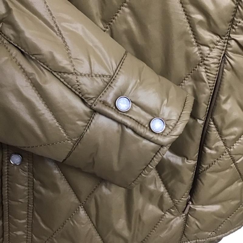 ラングラー Wrangler ジャケット、上着 ジャンパー、ブルゾン w9567 キルティングジャケット ダウンジャケット アウター M ロゴ、文字 キャメル / キャメル /  メンズ USED 古着 中古 10147799