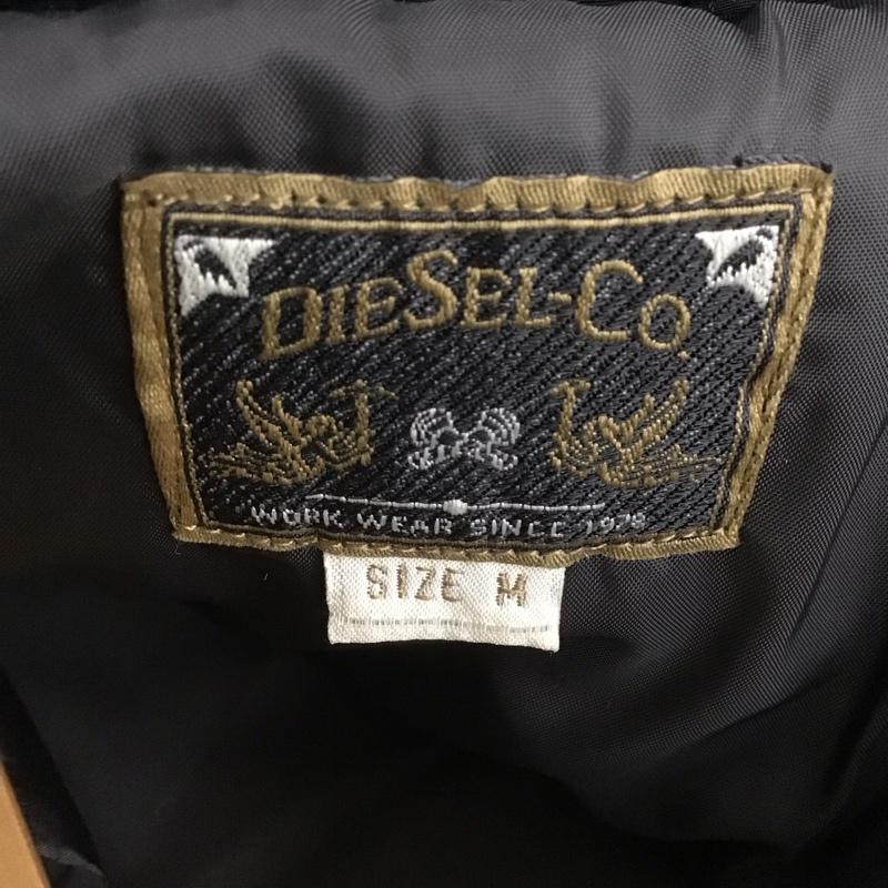 ディーゼル DIESEL ジャケット、上着 ジャンパー、ブルゾン ジップアップジャケット ナイロンジャケット アウター M 無地 黒 / ブラック / X インディゴ / インディゴ /  メンズ USED 古着 中古 10147809