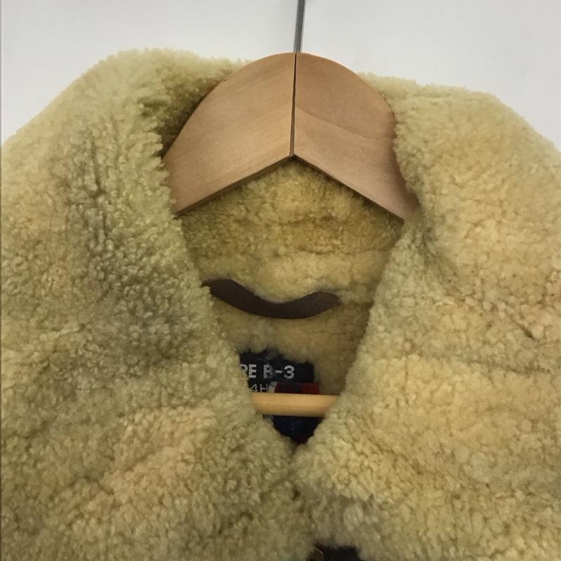 ショット schott ジャケット、上着 ジャンパー、ブルゾン ジップアップジャケット 裏地ボア アウター 38 無地 茶 / ブラウン /  メンズ USED 古着 中古 10147811