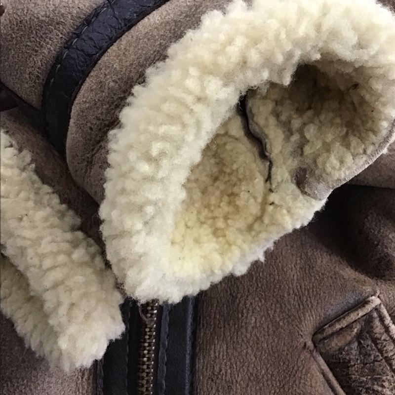 ショット schott ジャケット、上着 ジャンパー、ブルゾン ジップアップジャケット 裏地ボア アウター 38 無地 茶 / ブラウン /  メンズ USED 古着 中古 10147811