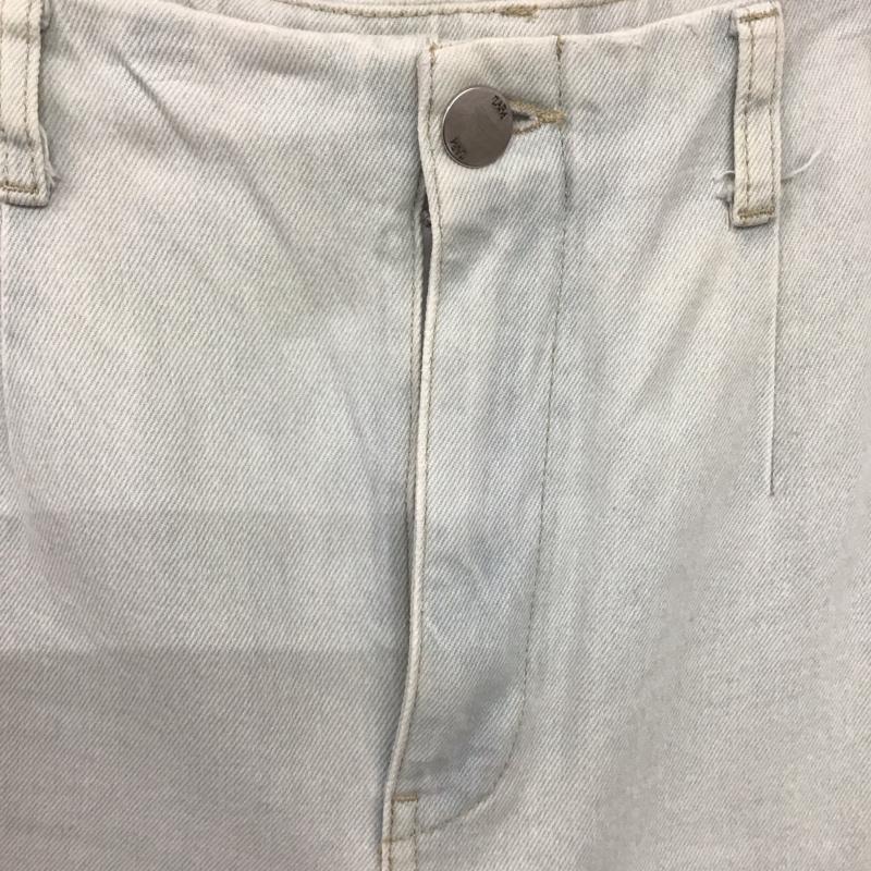 ザラ ZARA パンツ デニム、ジーンズ 38 無地 水色 / ライトブルー /  レディース USED 古着 中古 10147818