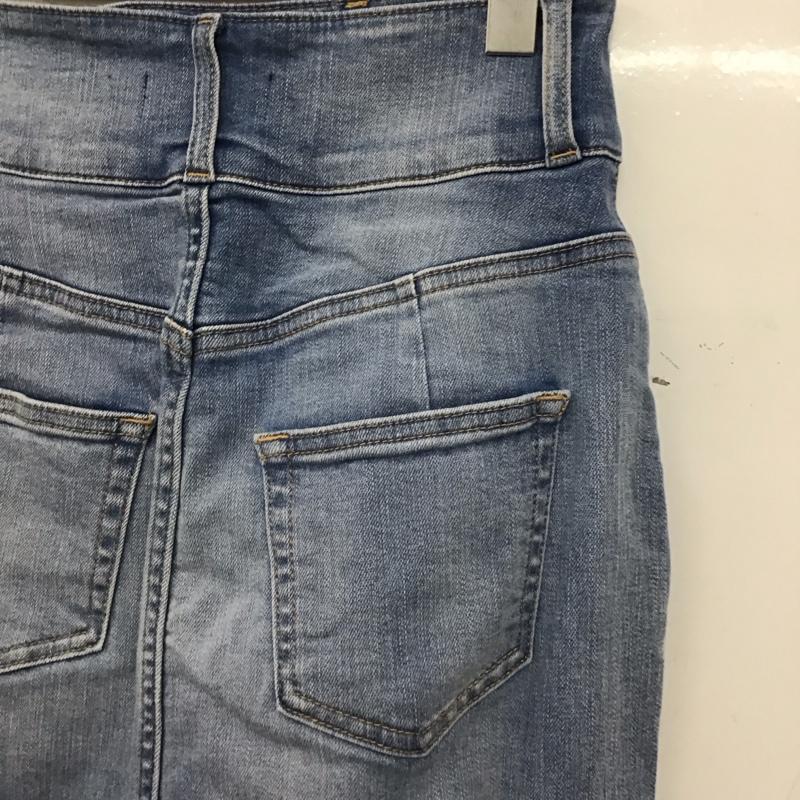 アズールバイマウジー AZUL BY MOUSSY スカート ロングスカート 250GAS12-046K-2 ハイウエスト スカート L 無地 水色 / ライトブルー /  レディース USED 古着 中古 10147821