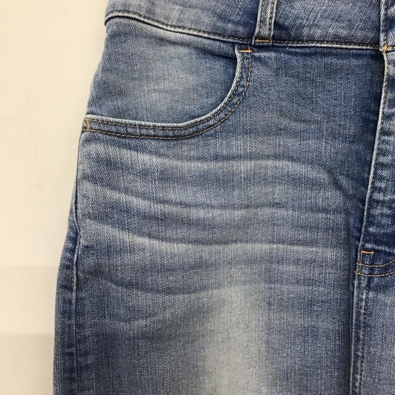 アズールバイマウジー AZUL BY MOUSSY スカート ロングスカート 250GAS12-046K-2 ハイウエスト スカート L 無地 水色 / ライトブルー /  レディース USED 古着 中古 10147821