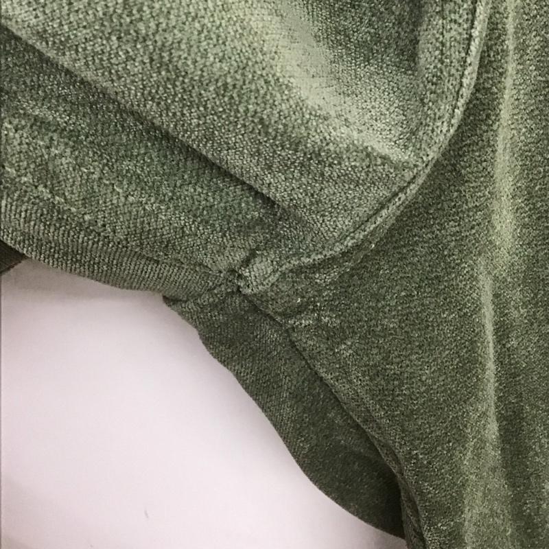 ニコアンド niko and... パンツ ワークパンツ、ペインターパンツ NKM26525SM 起毛バルーンカーゴパンツ M 無地 カーキ / カーキ /  レディース USED 古着 中古 10147824