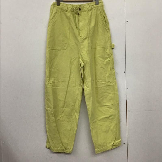 サマンサモスモス Samansa Mos2 パンツ スラックス FREE 無地 黄緑 / イエローグリーン /  レディース USED 古着 中古 10147827