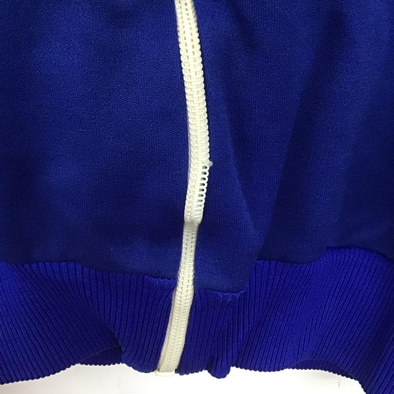 古着 USED ジャケット、上着 ジャケット、ブレザー ジップアップジャケット ジャージ アウター 無地 青 / ブルー /  メンズ USED 古着 中古 10147829