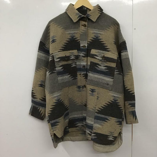 オーシャンパシフィック ocean pacific ジャケット、上着 ジャケット、ブレザー 長袖シャツジャケット アウター L プリント マルチカラー / マルチカラー /  メンズ USED 古着 中古 10147834