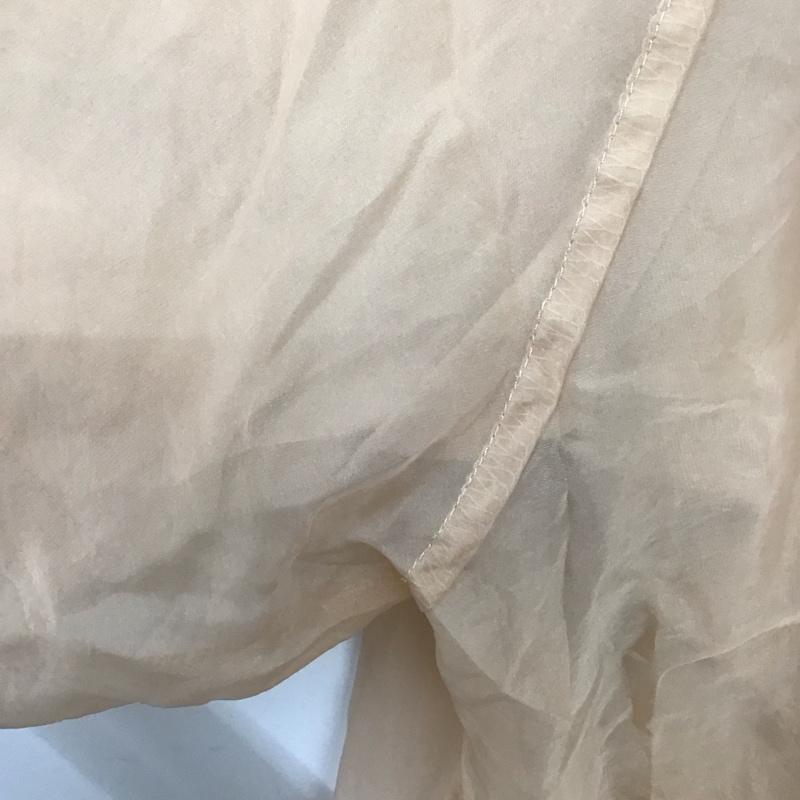 フリークスストア FREAK S STORE カットソー 半袖 252630 シアー プルオーバー FREE 無地 ベージュ / ベージュ /  レディース USED 古着 中古 10147845