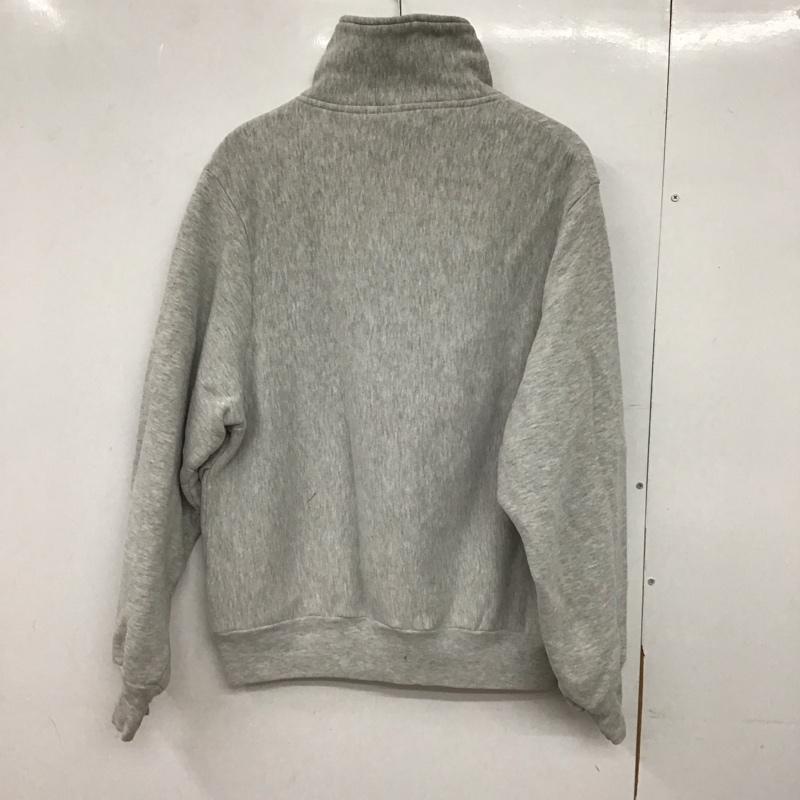 古着 USED トレーナー 長袖 長袖スウェット スタンドネックカットソー トレーナー 90s L ロゴ、文字 灰 / グレー /  メンズ USED 古着 中古 10147846