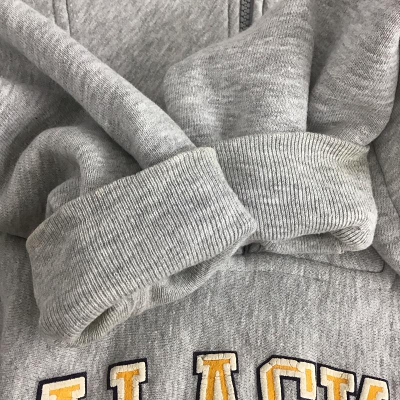 古着 USED トレーナー 長袖 長袖スウェット スタンドネックカットソー トレーナー 90s L ロゴ、文字 灰 / グレー /  メンズ USED 古着 中古 10147846