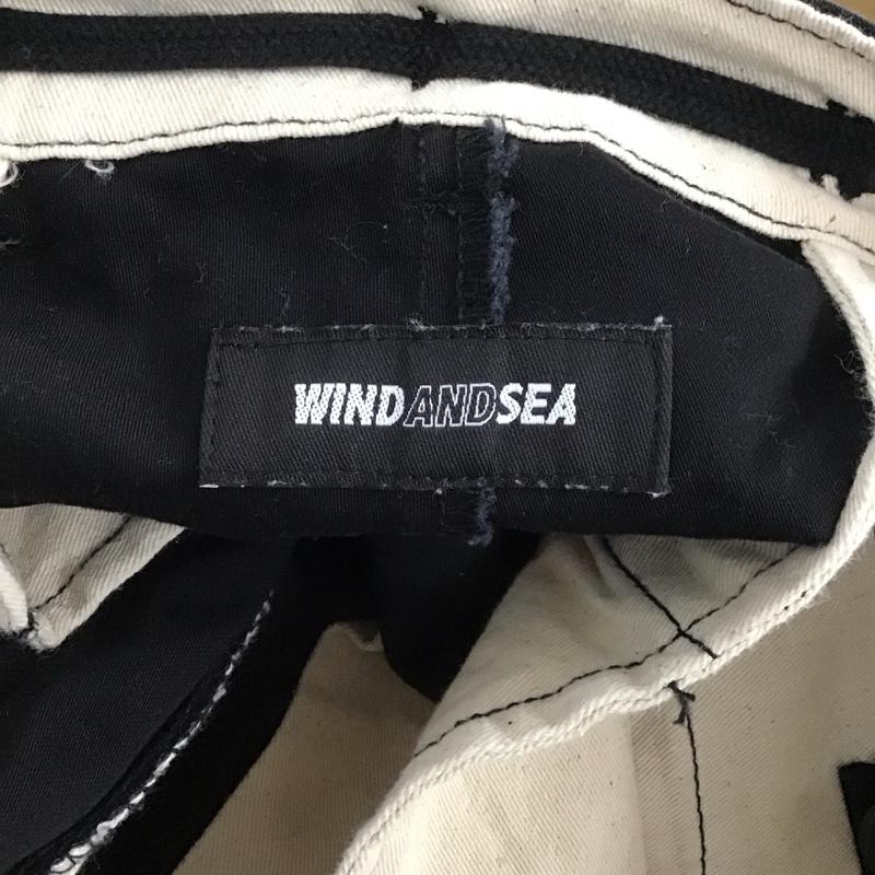 ウィンダンシー WIND AND SEA パンツ ワークパンツ、ペインターパンツ ワイドパンツ カジュアルパンツ ワークパンツ XL 無地 黒 / ブラック /  メンズ USED 古着 中古 10147848