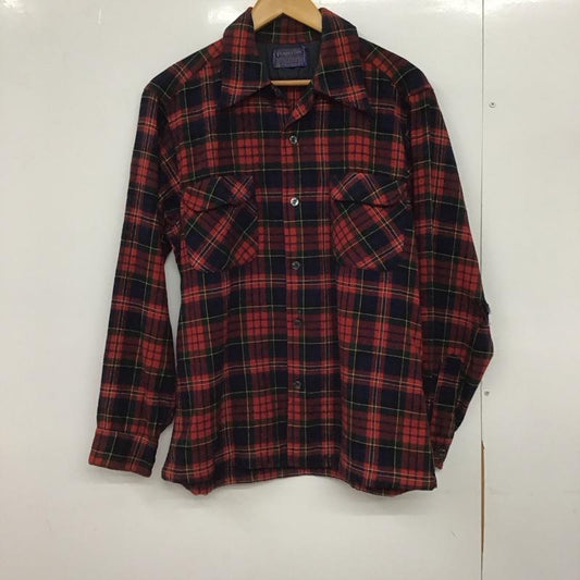 ペンドルトン PENDLETON シャツ、ブラウス 長袖 長袖シャツ チェックシャツ カラーシャツ 70s M チェック マルチカラー / マルチカラー /  メンズ USED 古着 中古 10147861