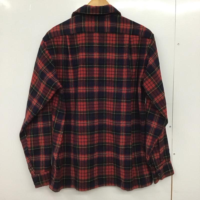 ペンドルトン PENDLETON シャツ、ブラウス 長袖 長袖シャツ チェックシャツ カラーシャツ 70s M チェック マルチカラー / マルチカラー /  メンズ USED 古着 中古 10147861