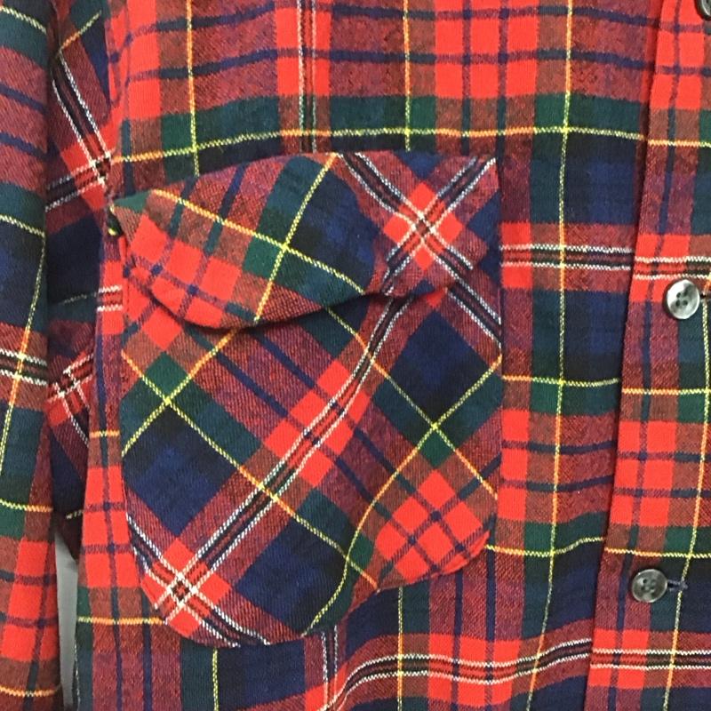 ペンドルトン PENDLETON シャツ、ブラウス 長袖 長袖シャツ チェックシャツ カラーシャツ 70s M チェック マルチカラー / マルチカラー /  メンズ USED 古着 中古 10147861