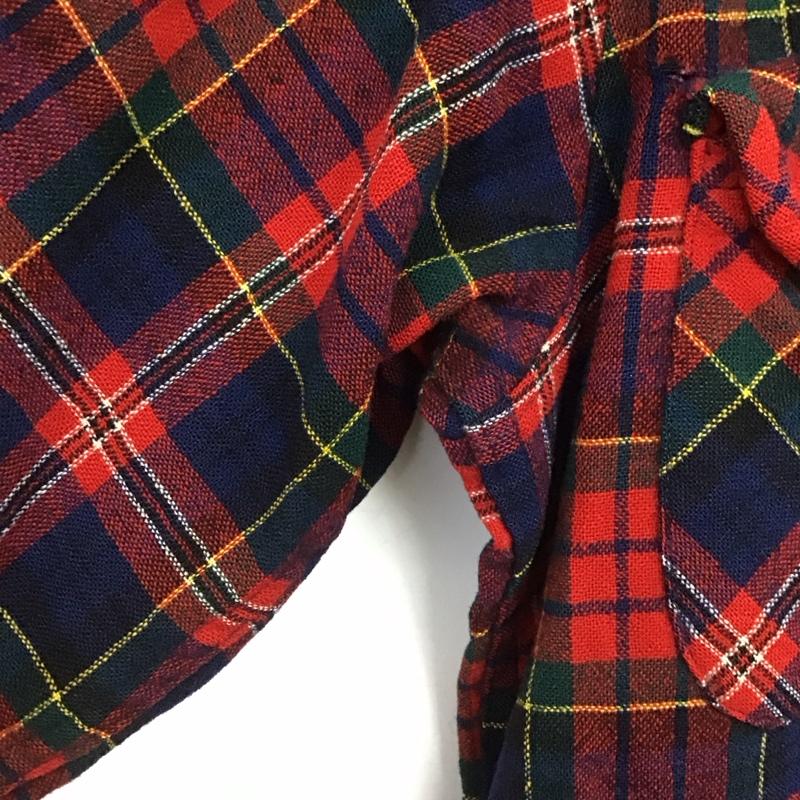 ペンドルトン PENDLETON シャツ、ブラウス 長袖 長袖シャツ チェックシャツ カラーシャツ 70s M チェック マルチカラー / マルチカラー /  メンズ USED 古着 中古 10147861