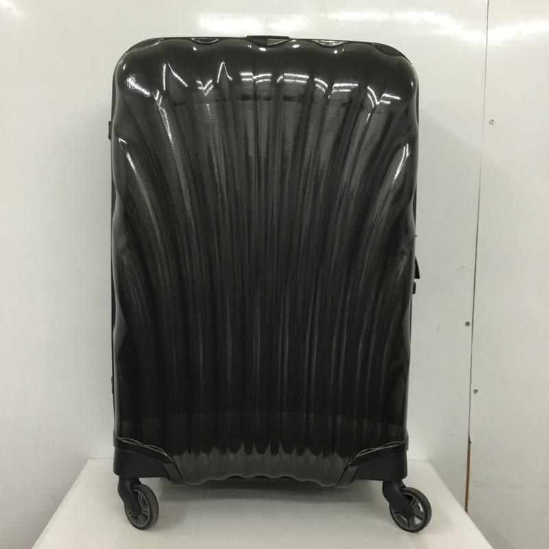サムソナイト Samsonite スーツケース、トランク スーツケース、トランク V22 09306 コスモライト TSAロック ロゴ、文字 黒 / ブラック /  メンズ USED 古着 中古 10147871