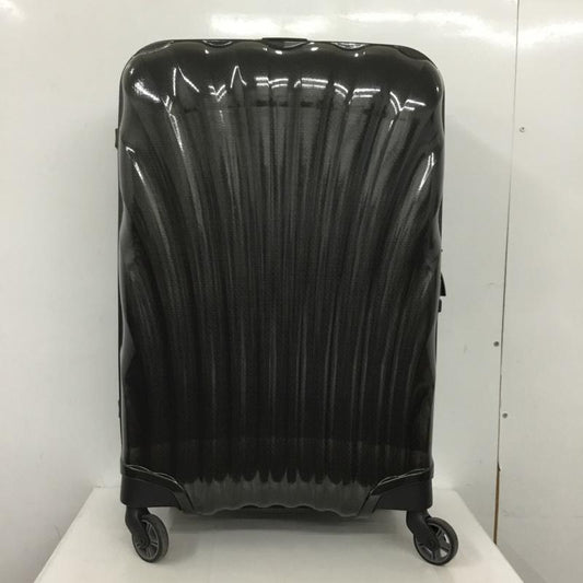 サムソナイト Samsonite スーツケース、トランク スーツケース、トランク V22 09306 コスモライト TSAロック ロゴ、文字 黒 / ブラック /  メンズ USED 古着 中古 10147871