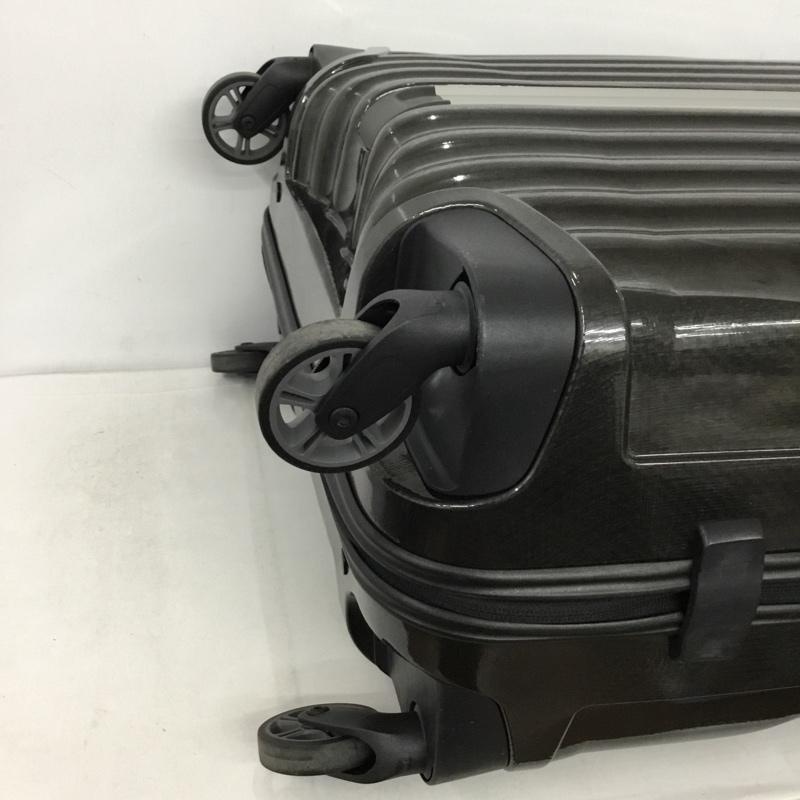 サムソナイト Samsonite スーツケース、トランク スーツケース、トランク V22 09306 コスモライト TSAロック ロゴ、文字 黒 / ブラック /  メンズ USED 古着 中古 10147871