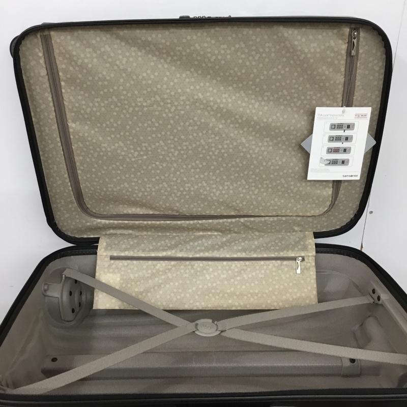 サムソナイト Samsonite スーツケース、トランク スーツケース、トランク V22 09306 コスモライト TSAロック ロゴ、文字 黒 / ブラック /  メンズ USED 古着 中古 10147871