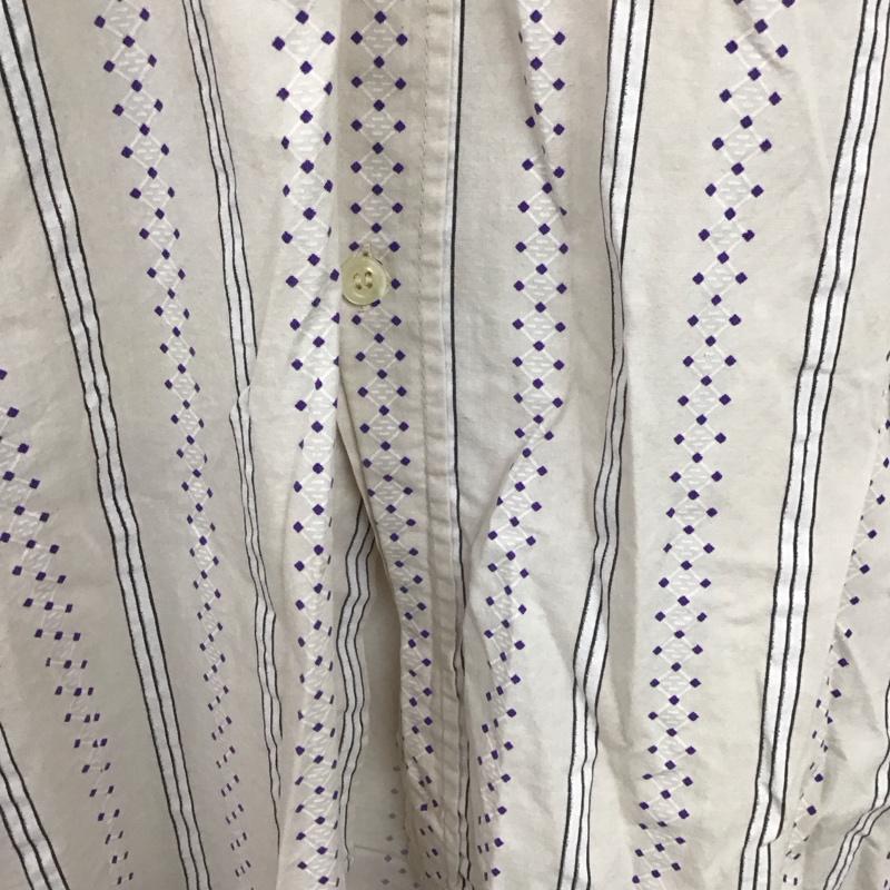 古着 USED シャツ、ブラウス 長袖 長袖シャツ ストライプシャツ カラーシャツ XL プリント マルチカラー / マルチカラー /  メンズ USED 古着 中古 10147875