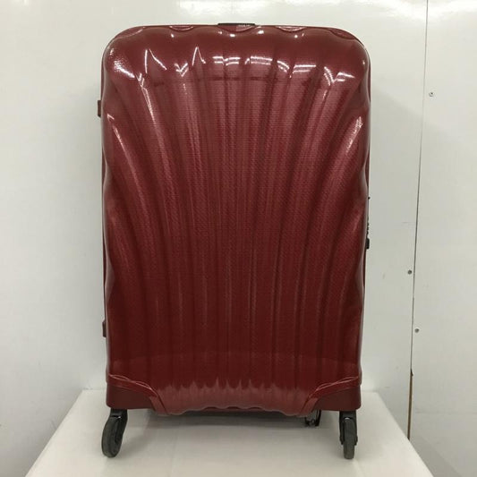 サムソナイト Samsonite スーツケース、トランク スーツケース、トランク V22 00306 68L TSAロック コスモライト キャリーケース ロゴ、文字 赤 / レッド /  メンズ USED 古着 中古 10147876