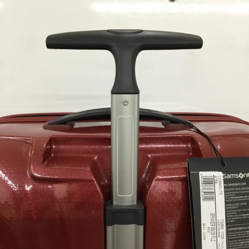 サムソナイト Samsonite スーツケース、トランク スーツケース、トランク V22 00306 68L TSAロック コスモライト キャリーケース ロゴ、文字 赤 / レッド /  メンズ USED 古着 中古 10147876