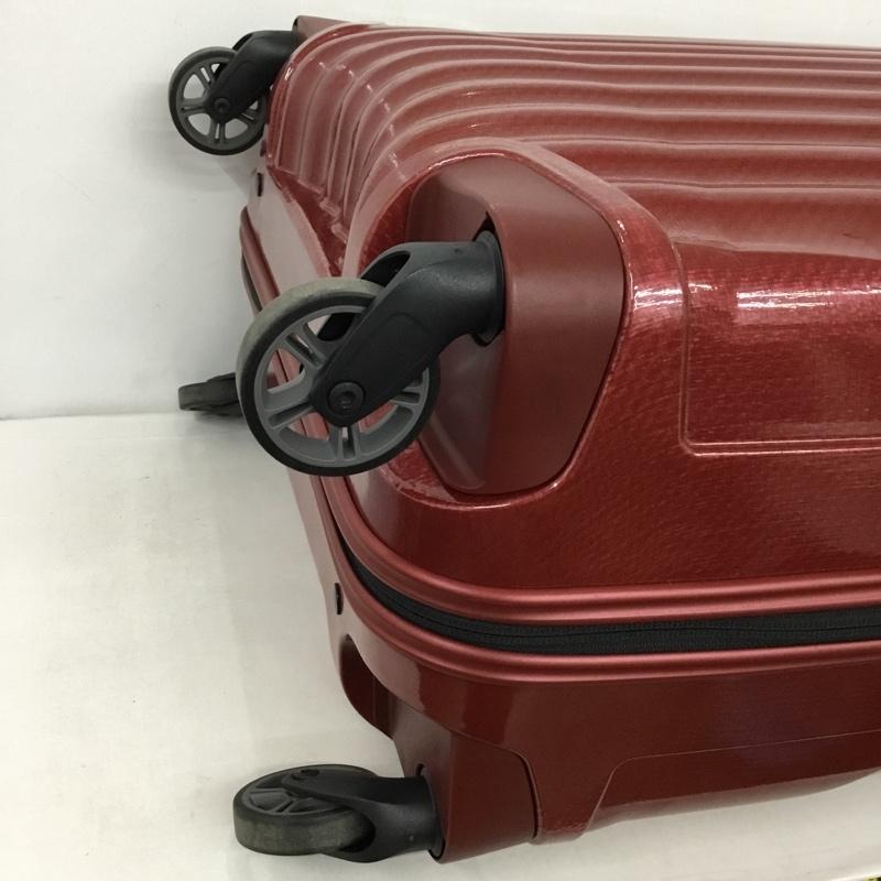 サムソナイト Samsonite スーツケース、トランク スーツケース、トランク V22 00306 68L TSAロック コスモライト キャリーケース ロゴ、文字 赤 / レッド /  メンズ USED 古着 中古 10147876