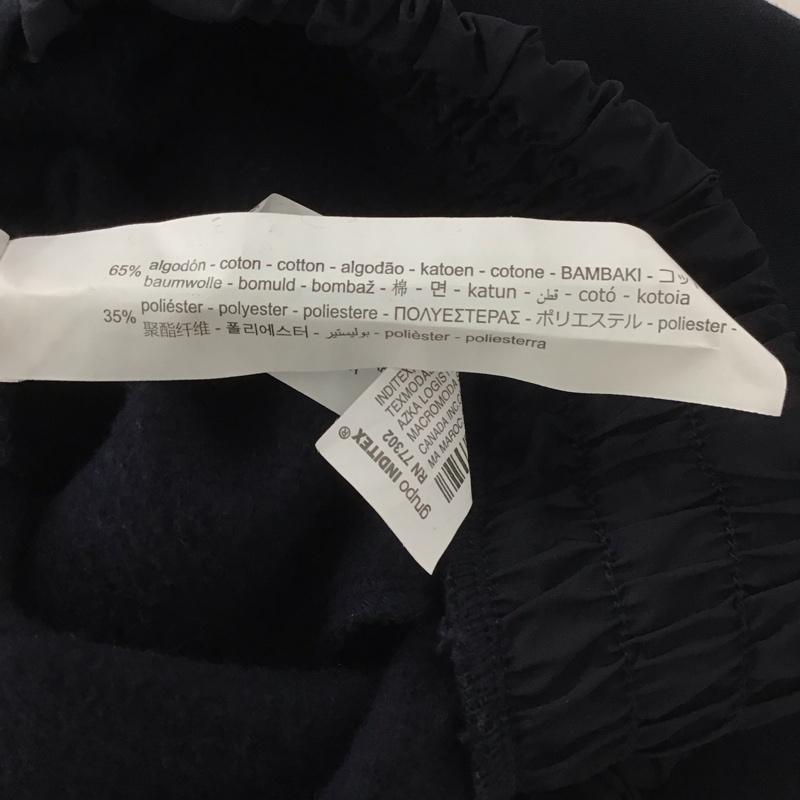 ザラ ZARA ボトムス ボトムス スウェットパンツ L 無地 紺 / ネイビー /  レディース USED 古着 中古 10147894