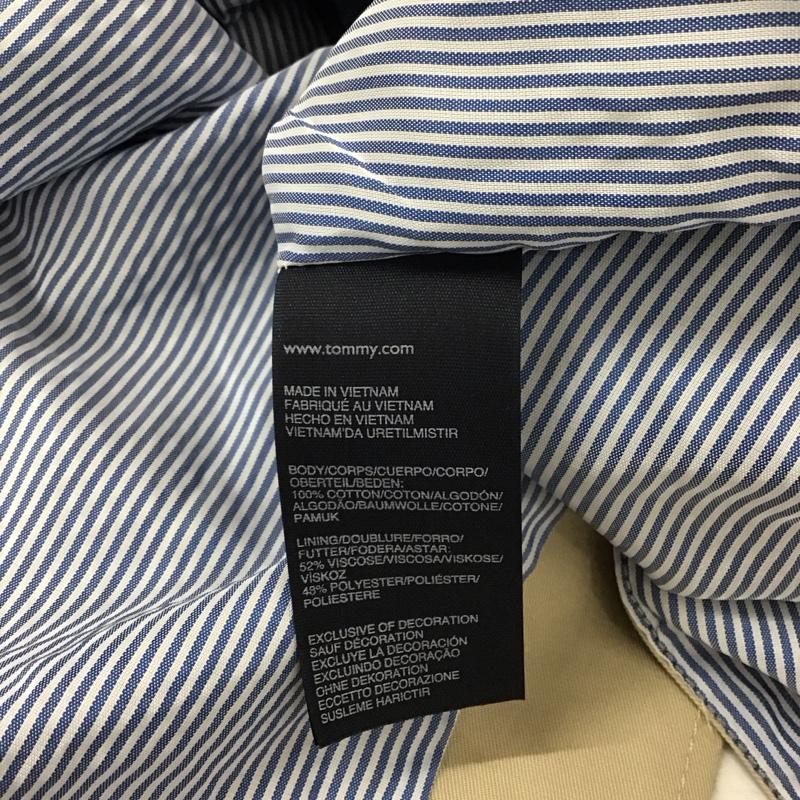 トミーヒルフィガー TOMMY HILFIGER コート トレンチコート S 無地 ベージュ / ベージュ /  レディース USED 古着 中古 10147895