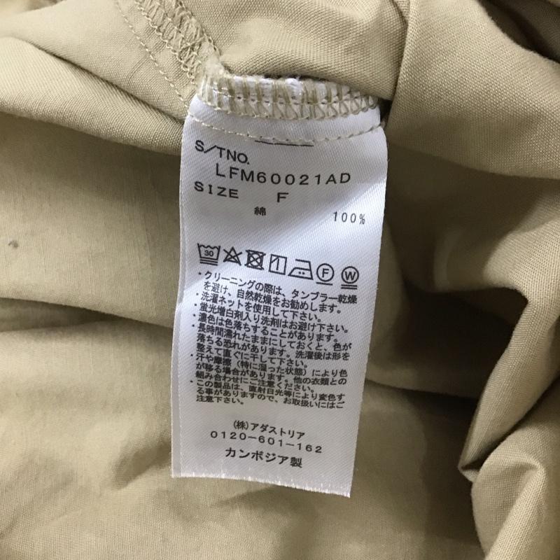 ローリーズファーム LOWRYS FARM シャツ、ブラウス 長袖 FREE 無地 ベージュ / ベージュ /  レディース USED 古着 中古 10147900